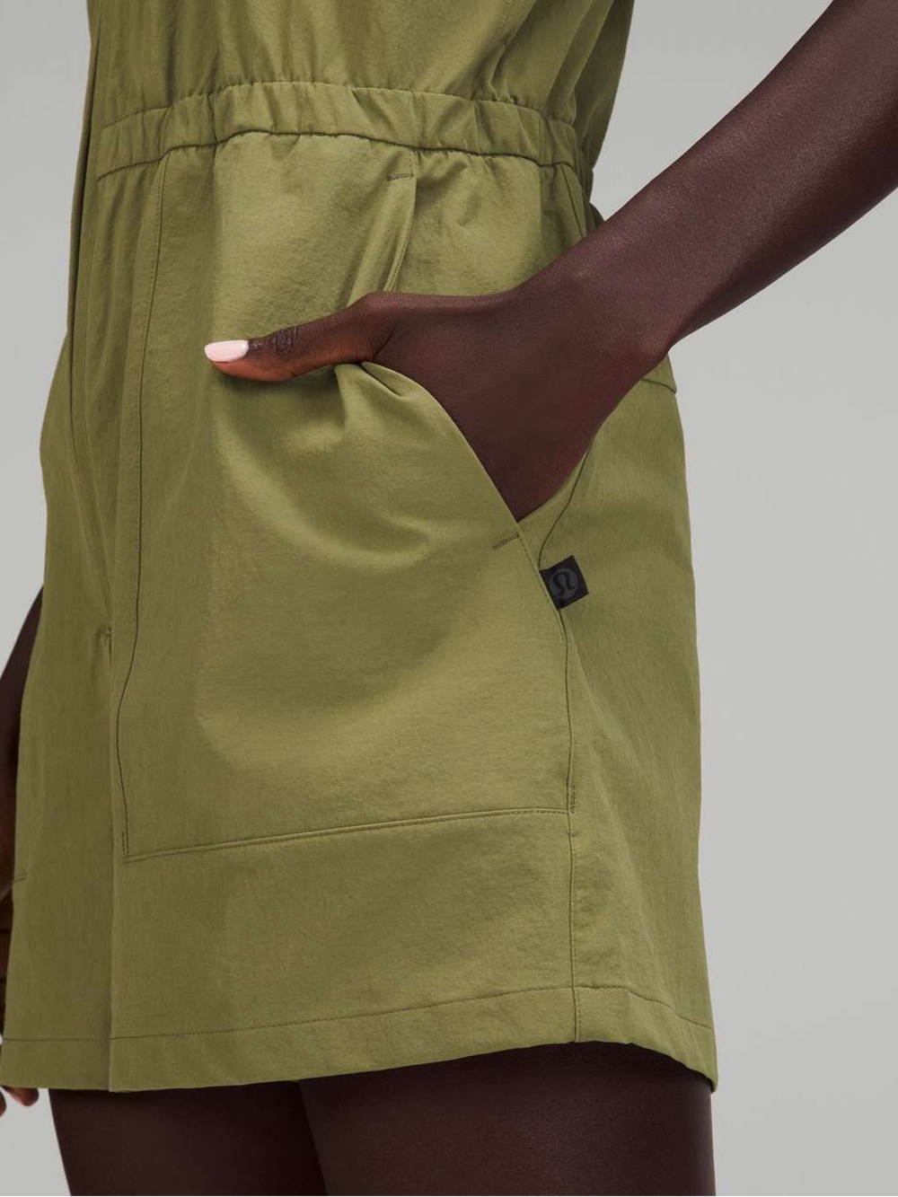 Lululemon Lab Zip-Front Collared Romper - Picture 3 of 7
